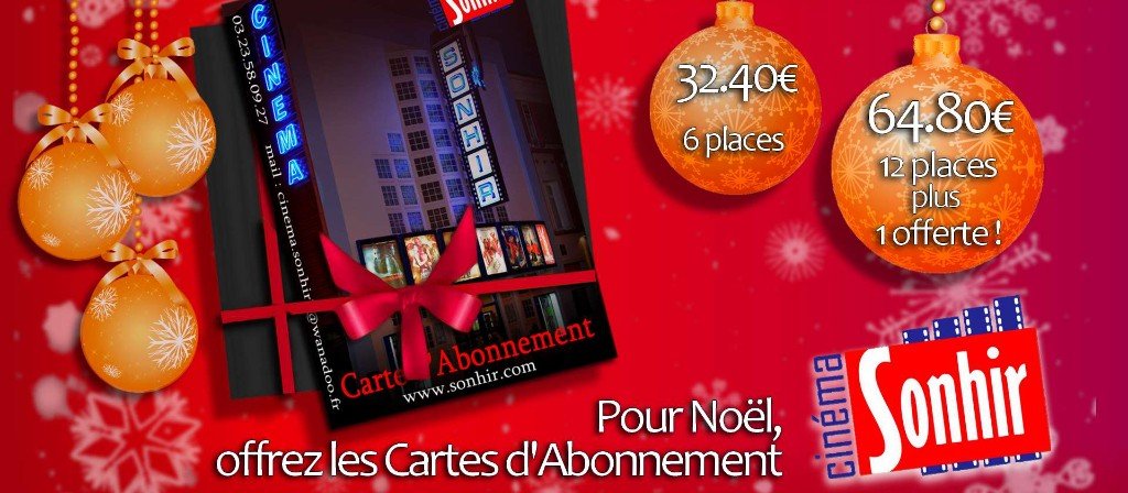 actualité CARTE ABONNEMENT NOEL